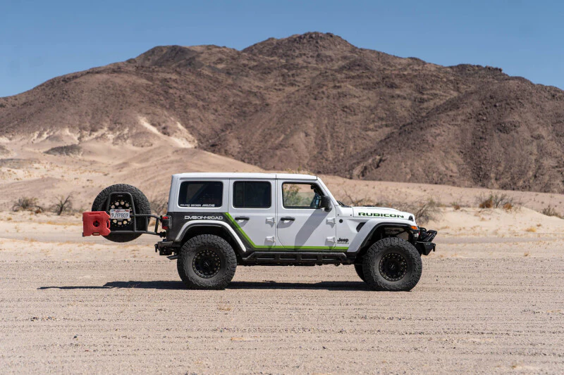 DV8 18-25 Jeep Wrangler JL Body Mounted Tire Carrier - Image 11