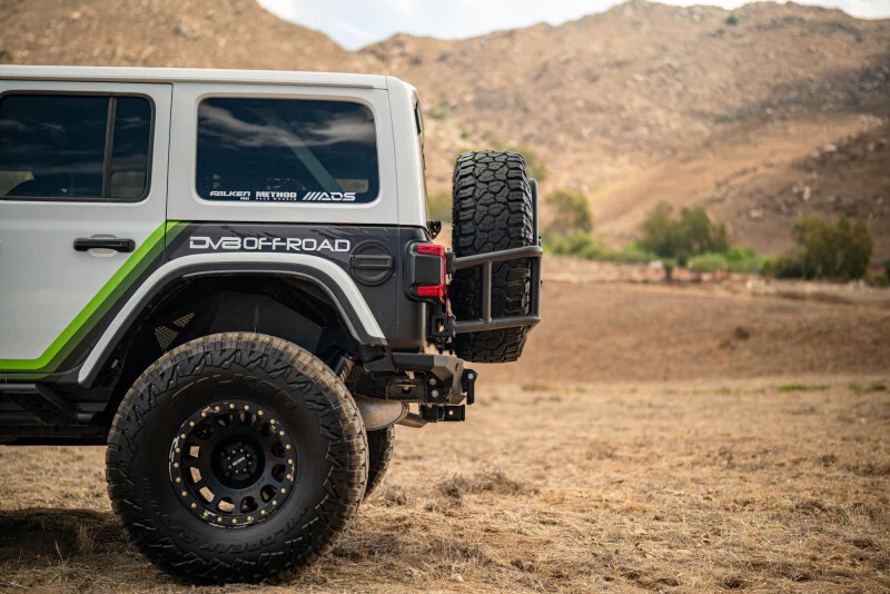 DV8 18-25 Jeep Wrangler JL Body Mounted Tire Carrier - Image 14