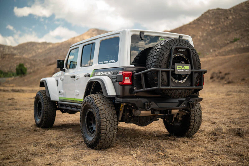 DV8 18-25 Jeep Wrangler JL Body Mounted Tire Carrier - Image 17
