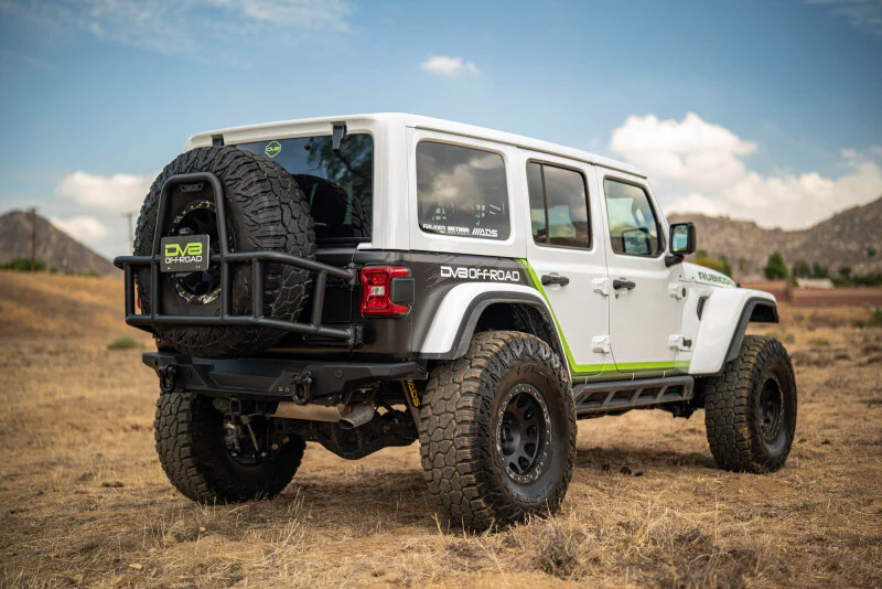 DV8 18-25 Jeep Wrangler JL Body Mounted Tire Carrier - Image 23