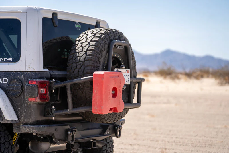 DV8 18-25 Jeep Wrangler JL Body Mounted Tire Carrier - Image 3
