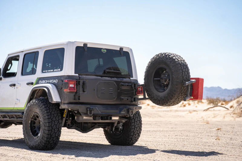 DV8 18-25 Jeep Wrangler JL Body Mounted Tire Carrier - Image 5