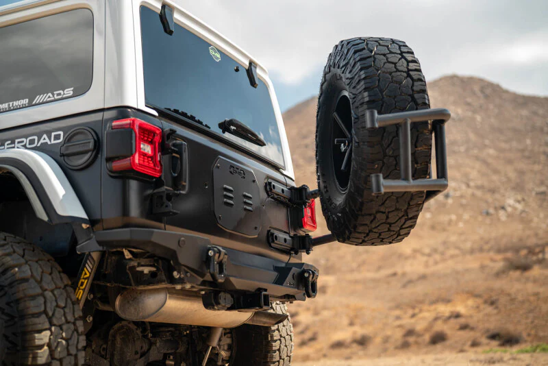 DV8 18-25 Jeep Wrangler JL Body Mounted Tire Carrier - Image 6
