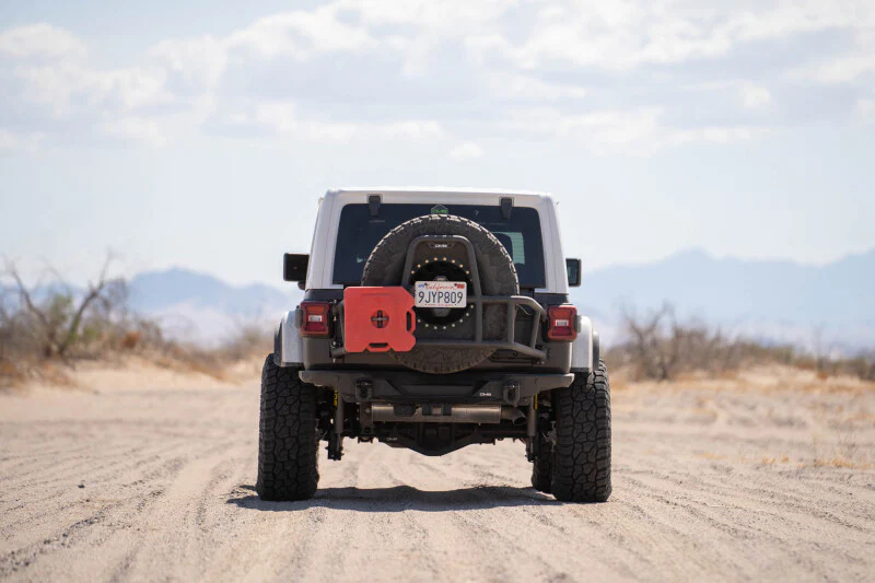 DV8 18-25 Jeep Wrangler JL Body Mounted Tire Carrier - Image 9