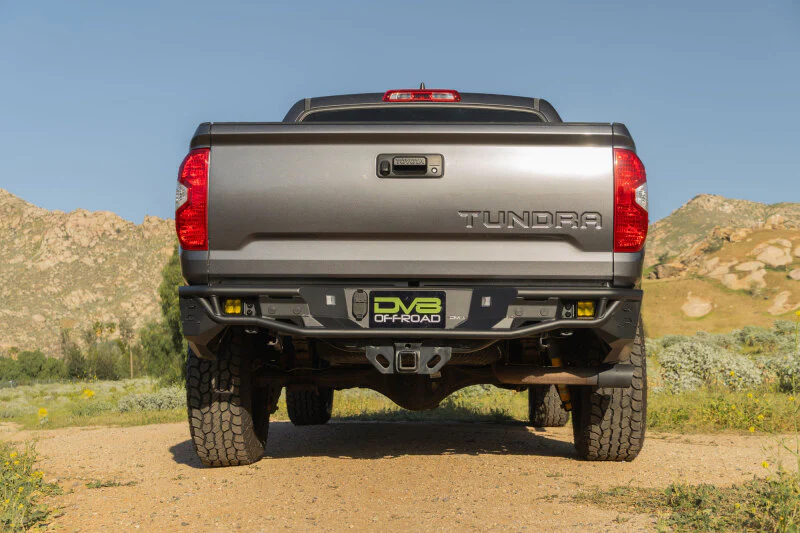 DV8 2014-2021 Toyota Tundra Tube Rear Bumper - Image 9
