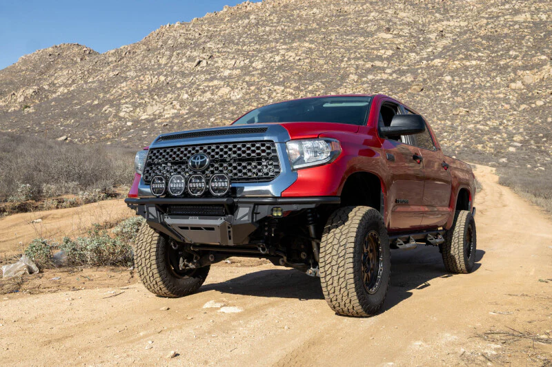 DV8 Offroad 2014-2021 Toyota Tundra Tube Front Bumper - Image 12