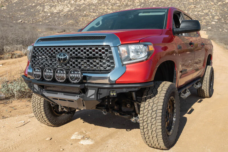 DV8 Offroad 2014-2021 Toyota Tundra Tube Front Bumper - Image 9