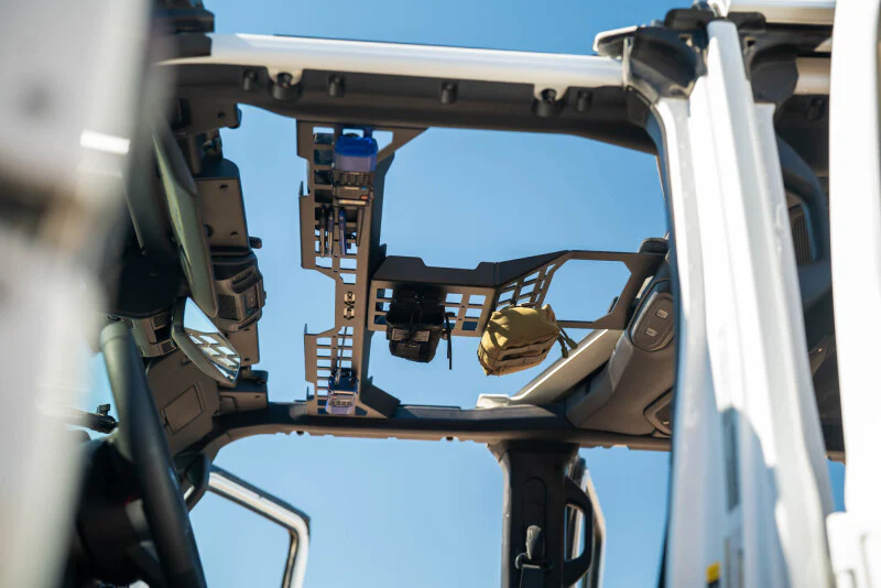 DV8 Offroad 2018-2025 Jeep Wrangler & Gladiator Overhead Molle Panel - Image 14