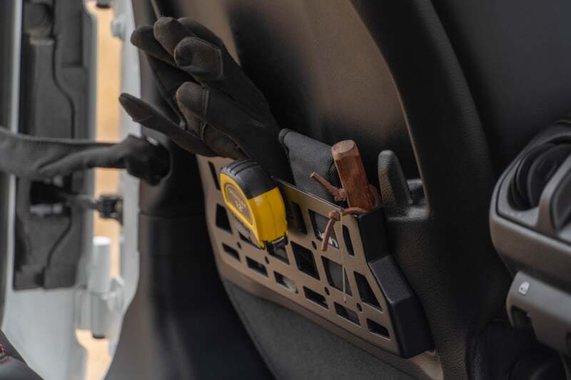 DV8 Offroad 2018-2025 Jeep Wrangler JL JLU Gladiator JT DV8 Offroad Seat Back Molle Pockets - Image 15