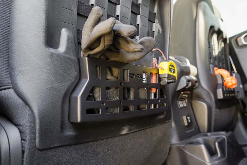 DV8 Offroad 2018-2025 Jeep Wrangler JL JLU Gladiator JT DV8 Offroad Seat Back Molle Pockets - Image 16