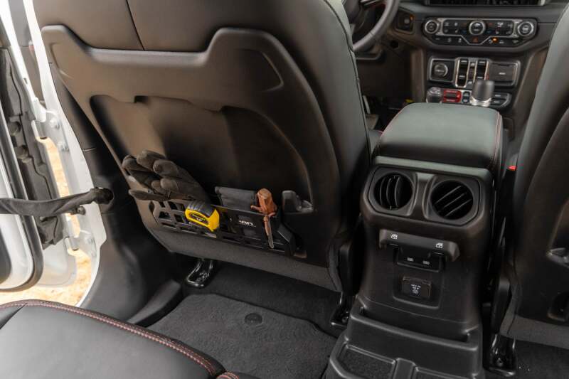 DV8 Offroad 2018-2025 Jeep Wrangler JL JLU Gladiator JT DV8 Offroad Seat Back Molle Pockets - Image 3
