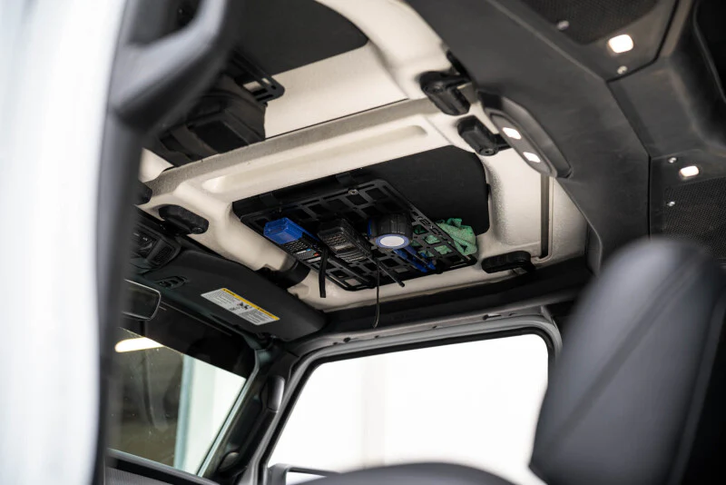 DV8 Offroad 2018-2025 Jeep Wrangler JL Roof Mount for 15In x 12In Molle Panel - Image 10