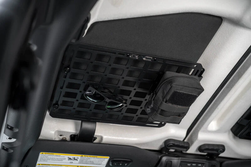 DV8 Offroad 2018-2025 Jeep Wrangler JL Roof Mount for 15In x 12In Molle Panel - Image 12
