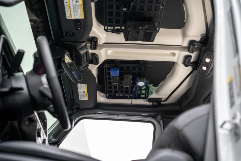 DV8 Offroad 2018-2025 Jeep Wrangler JL Roof Mount for 15In x 12In Molle Panel - Image 2
