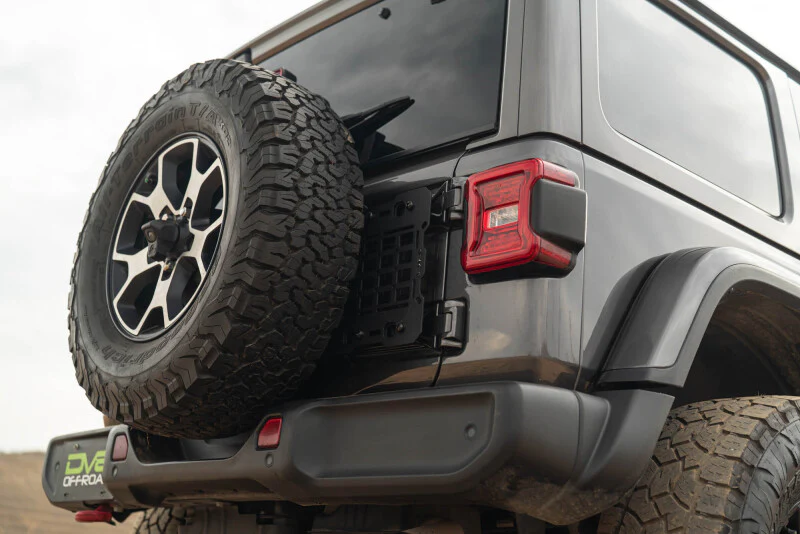 DV8 Offroad 2018-2025 Jeep Wrangler JL Tailgate Reinforcement Molle Panel - Image 14