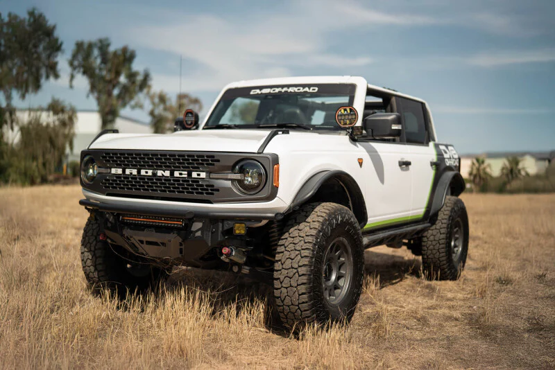 DV8 Offroad 2021-2025 Ford Bronco Black Headlights - Image 3