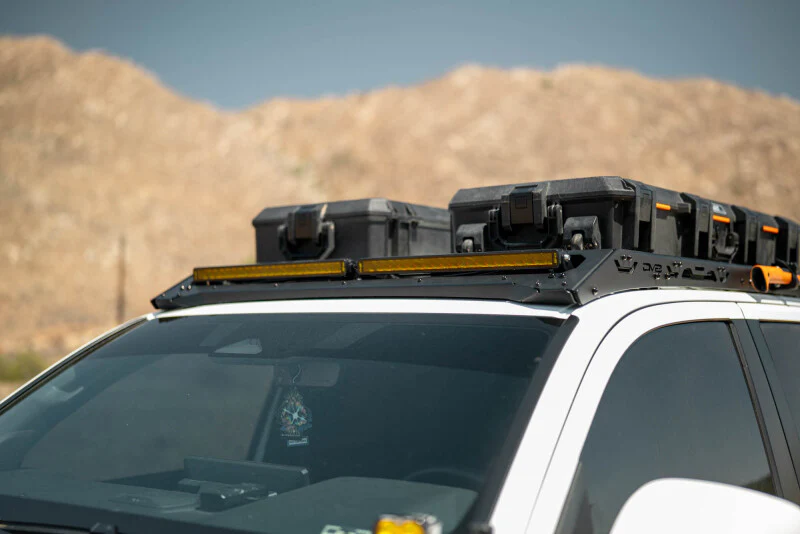 DV8 Offroad 2024-2025 Toyota Tacoma Roof Rack Light Mount - Image 6