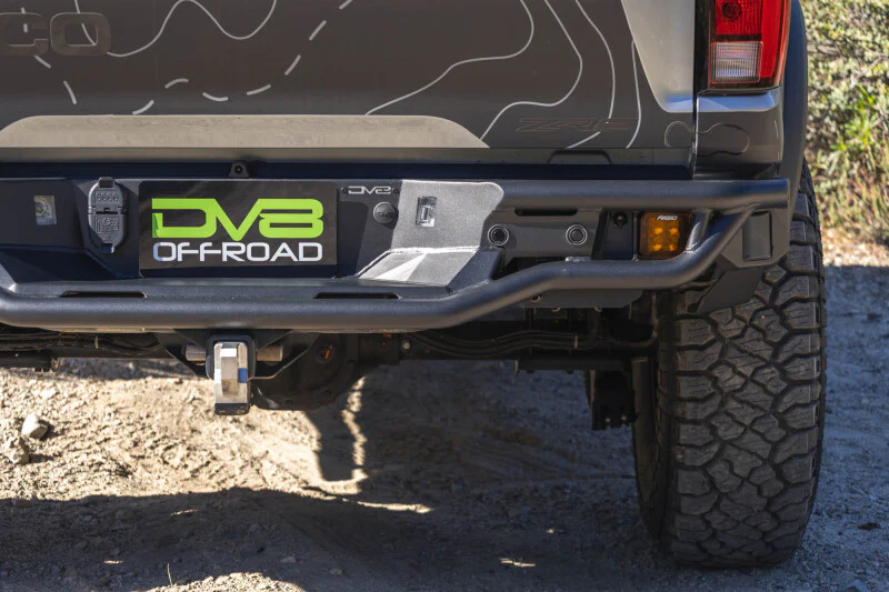 DV8 Offroad 23-26 Chevrolet Colorado/GMC Canyon Tube Rear Bumper - Micro Texture Black Powder Coat - Image 14