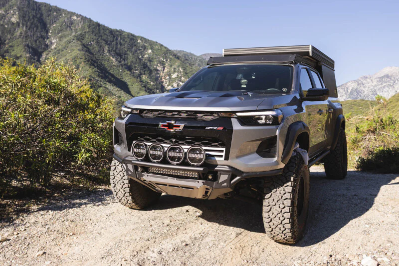 DV8 Offroad 23-26 Chevrolet Colorado ZR2 Tube Front Bumper - Image 5