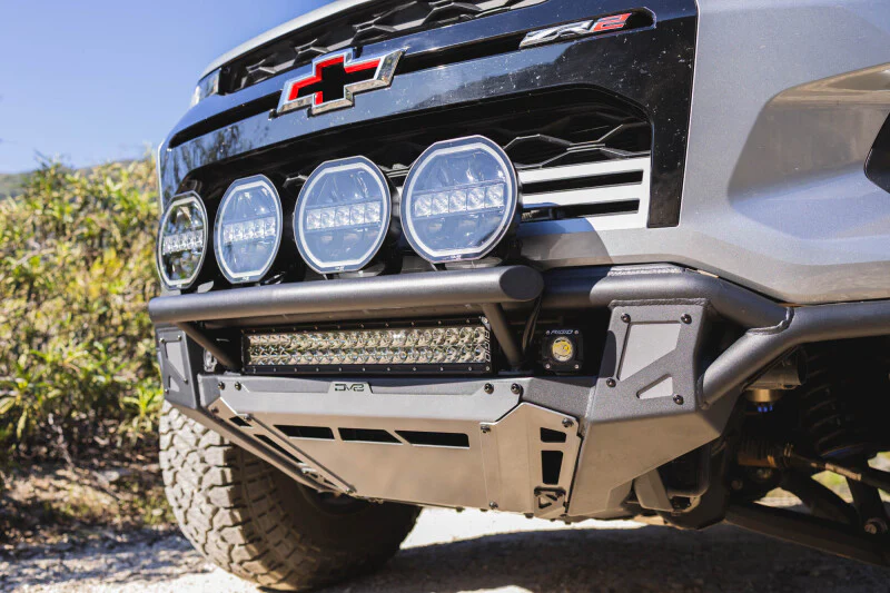 DV8 Offroad 23-26 Chevrolet Colorado ZR2 Tube Front Bumper - Image 6