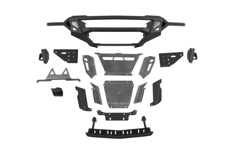DV8 Offroad 23-26 Chevrolet Colorado ZR2 Tube Front Bumper - Image 9