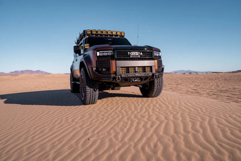 DV8 Offroad 24-26 Toyota Land Cruiser Spec Series Front Bumper - Image 8