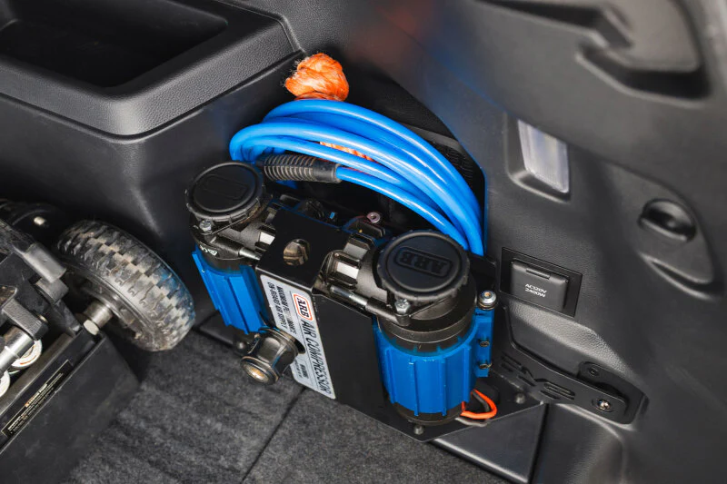 DV8 Offroad 25-26 Toyota 4Runner i-Force MAX Compressor Mount - Micro Texture Black Powder Coat - Image 10