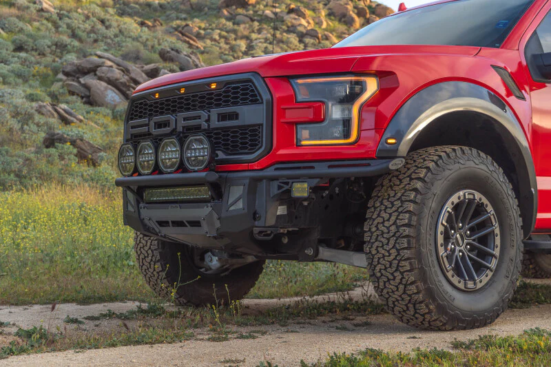 DV8 Offroad Ford 17-20 Ford F-150 Raptor Tube Front Bumper - Image 10