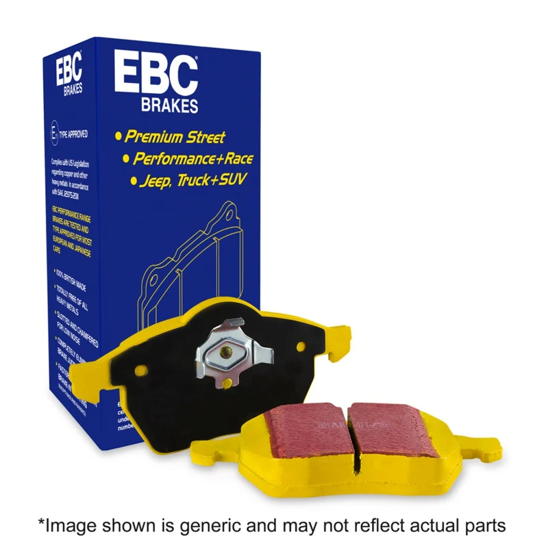 EBC 2018+ Mercedes-Benz G63 AMG (BM463) 4.0TT Yellowstuff Rear Brake Pads - Image 3