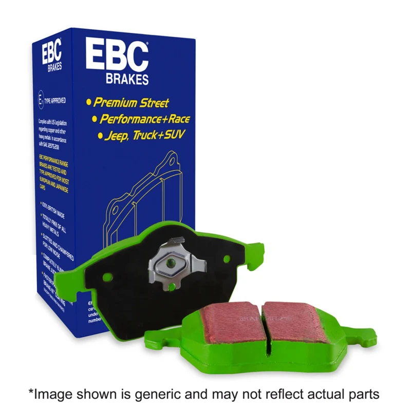 EBC 2019+ Ford Explorer 2.3T Greenstuff Front Brake Pads - Image 4