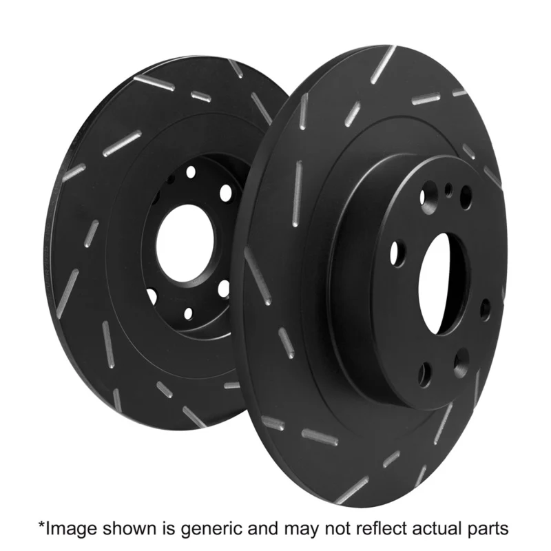 EBC 92-96 Toyota Camry 3.0 USR Slotted Rear Rotors - Image 2