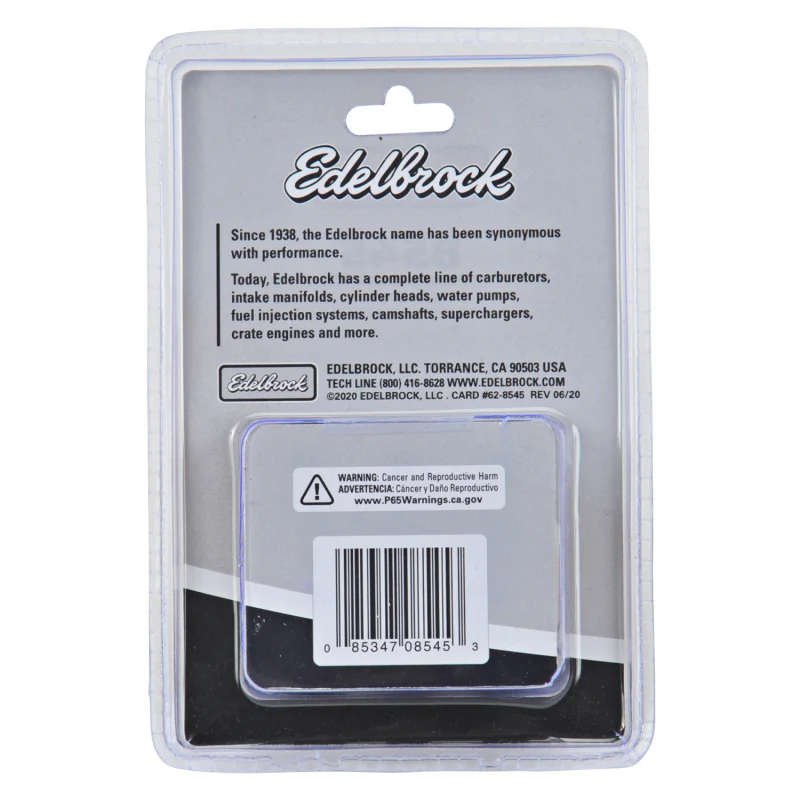 Edelbrock Exhaust Header Bolts 3/8in-16 X 3/4in, Black Oxide (Set Of 12) - Image 3