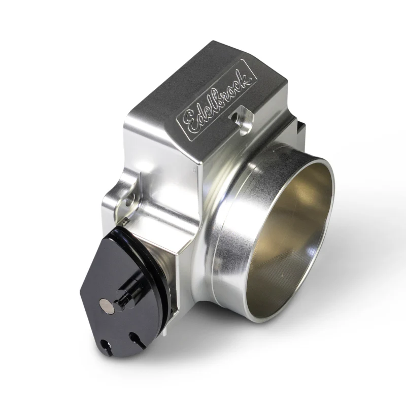 Edelbrock Pro Flo XT 90mm Throttle Body - Satin Finish - Image 3