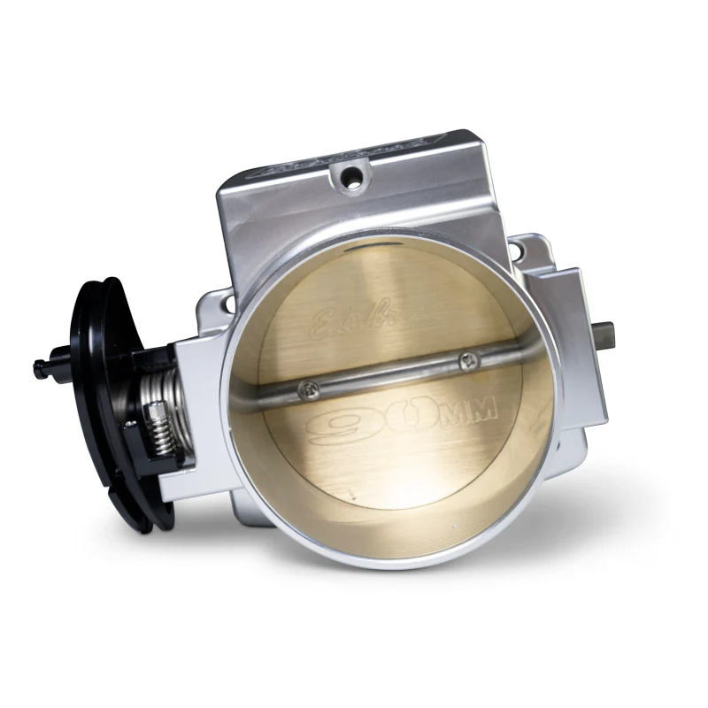 Edelbrock Pro Flo XT 90mm Throttle Body - Satin Finish - Image 6