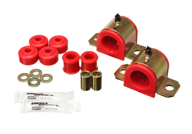 Energy Suspension Front Sway Bar Bushing Set 21mm - Red - Image 2