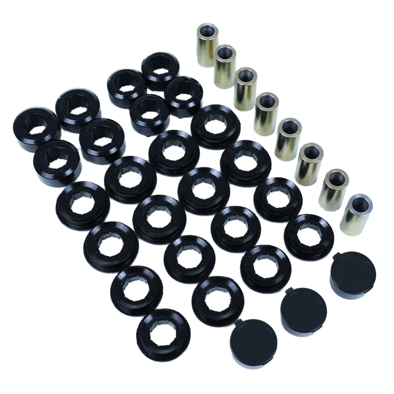 Energy Suspension Toyota Land Cruiser FJ80 Rear Control Arm Bushing Set - Black