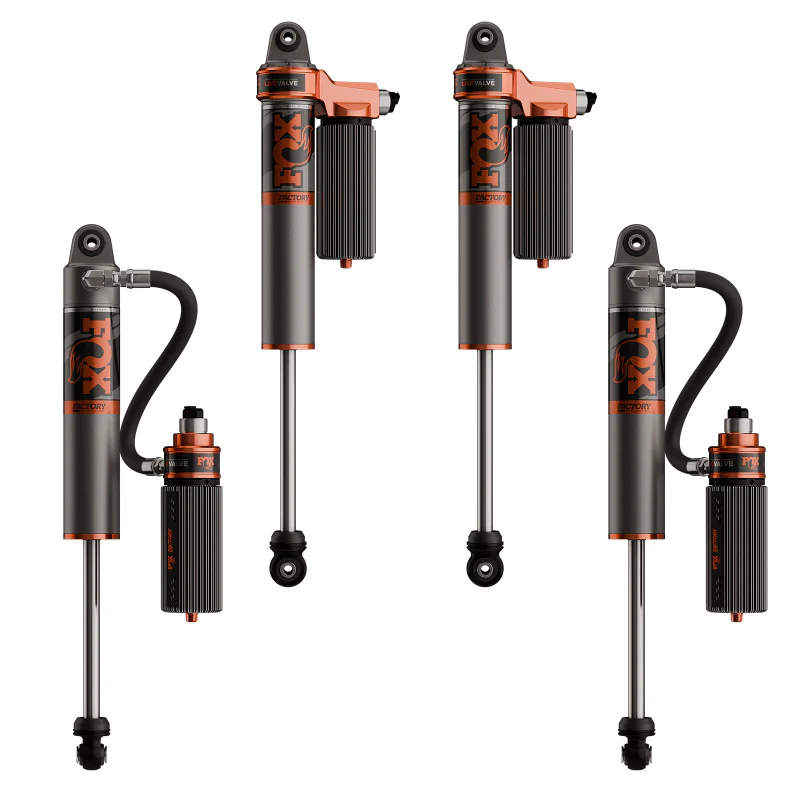Fox 2020+ Jeep Gladiator JT 3.0 Factory Race Live Valve Coilover Kit - 3.5-4.5in Lift
