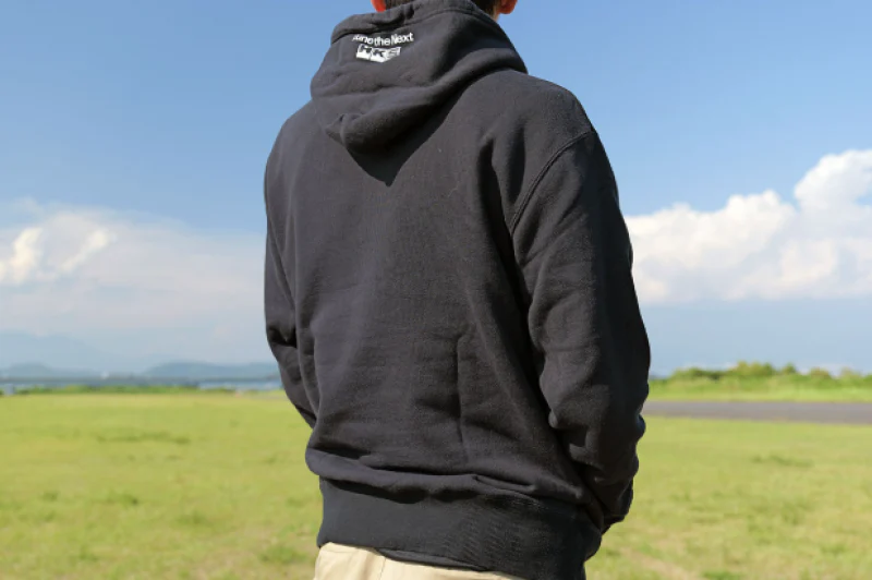 HKS HOODIE SUPER RACING BLACK L - Image 2