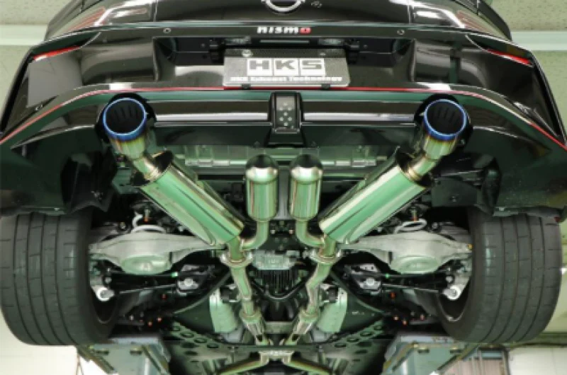 HKS Super Turbo Muffler Nissan Z Nismo RZ34 - Image 2