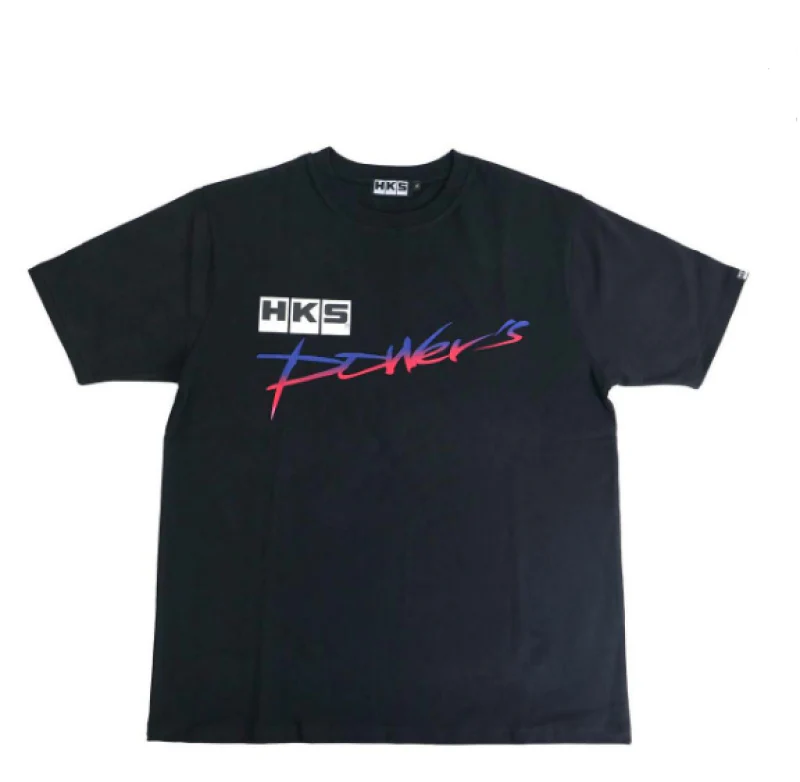 HKS T-SHIRT Powers BLACK XXXL