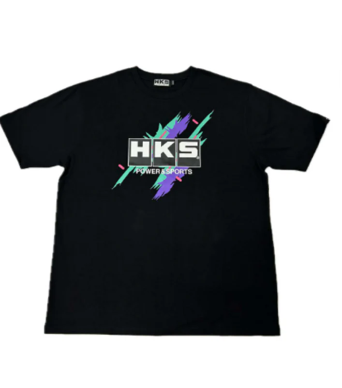 HKS T-SHIRT SUPER RACING v2 BLACK XL