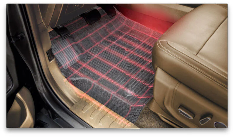 Husky Liners 18-24 Nissan Kicks WeatherBeater 2nd Row Black Floor Liner - Image 4