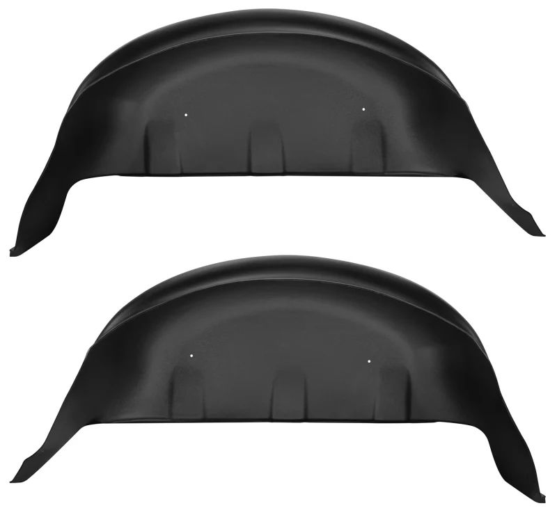 Husky Liners 2017 Ford F-250 Super Duty / 2017 Ford F-350 Super Duty Black Rear Wheel Well Guards - Image 2