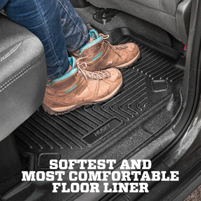 Husky Liners 2024 Ford Ranger Crew Cab X-Act Contour Front Floor Liner - Black - Image 14