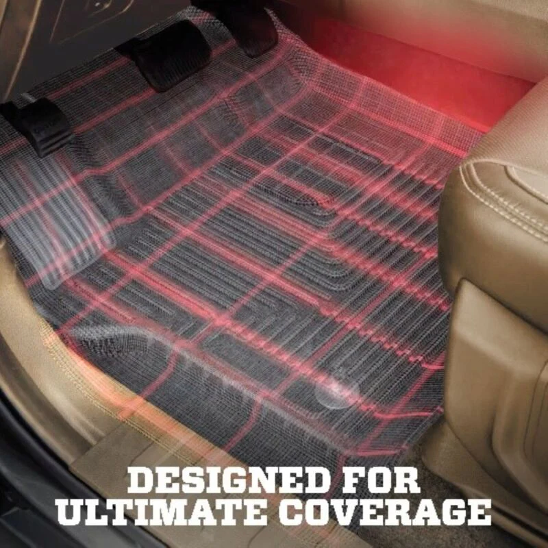 Husky Liners 22-25 Jeep Grand Cherokee WeatherBeater 2nd Seat Black Floor Liners - Image 7