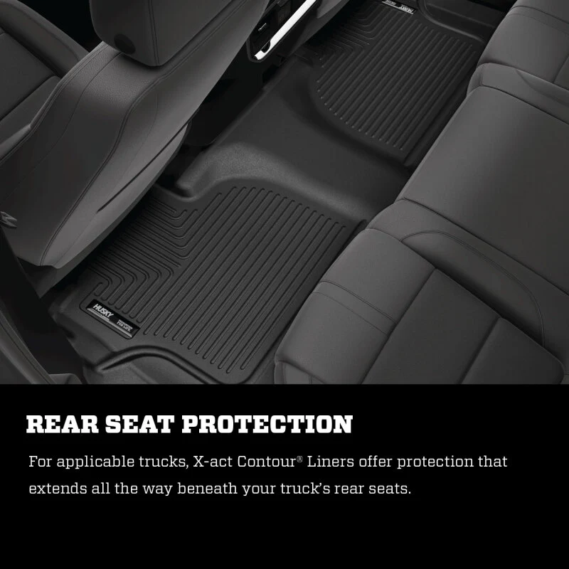 Husky Liners 24-25 Toyota Land Cruiser / Lexus GX550 X-Act Contour Black Front Floor Liners - Image 8