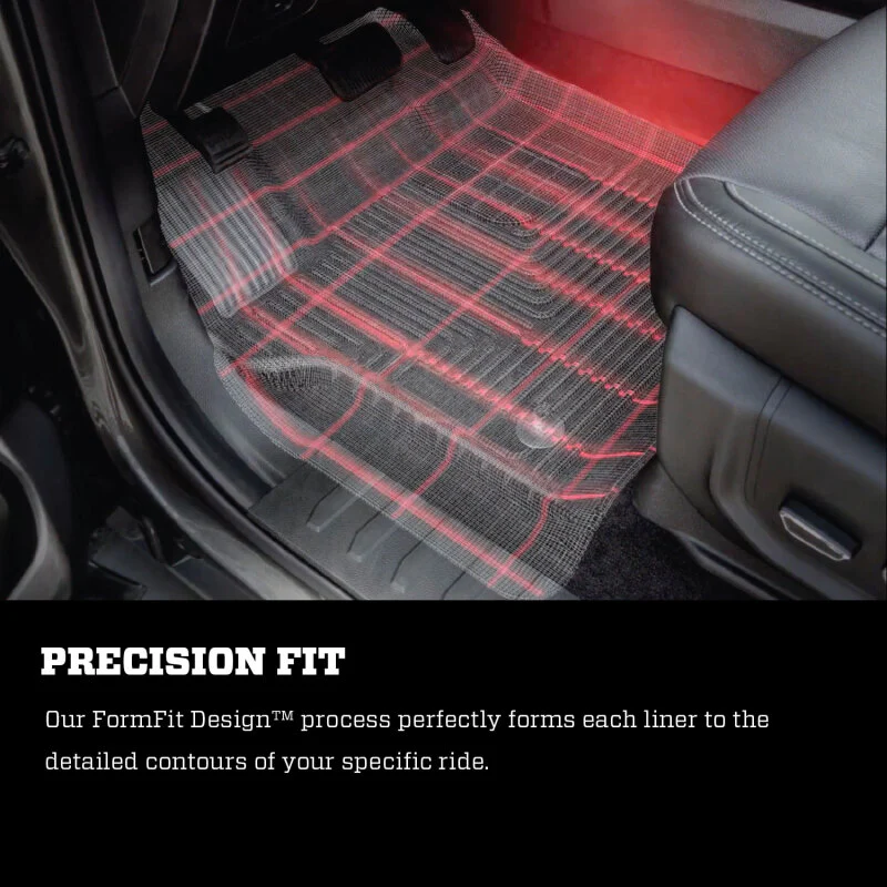 Husky Liners 24-25 Toyota Land Cruiser / Lexus GX550 X-Act Contour Black Rear Floor Liners - Image 4