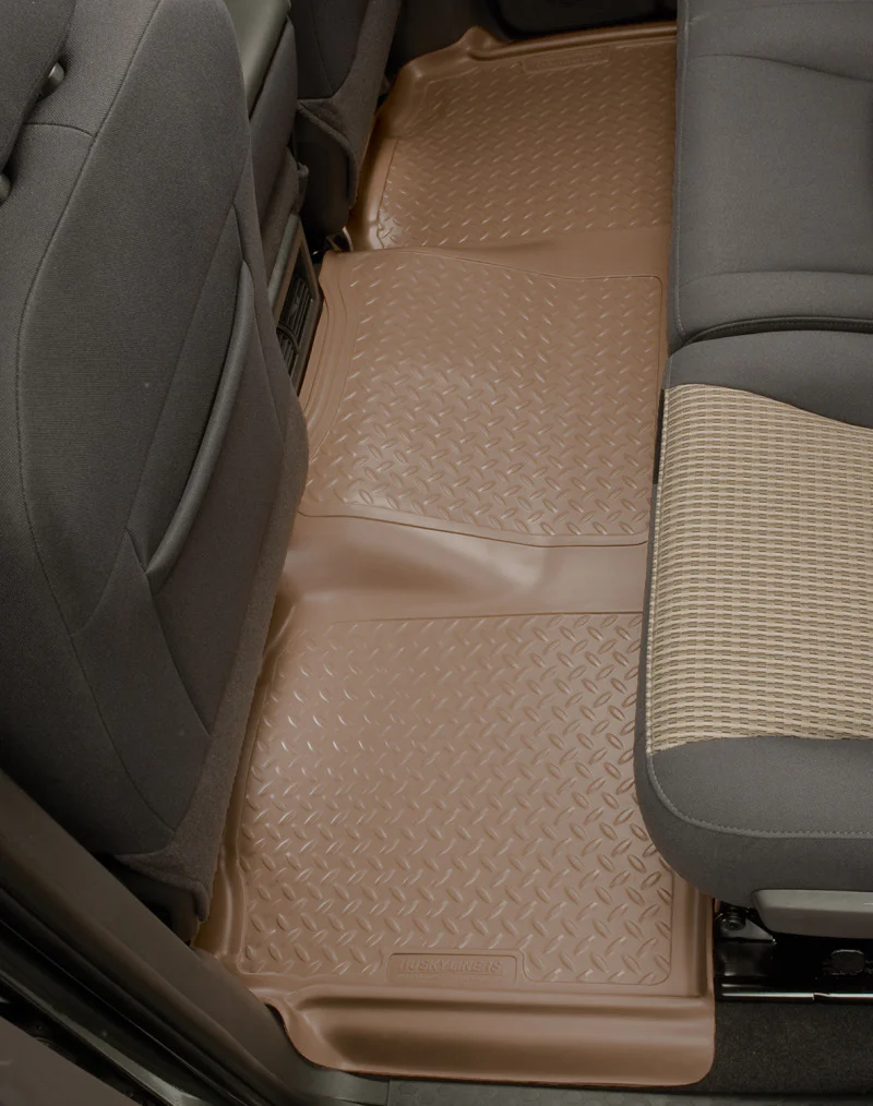 Husky Liners 88-00 GM Full Size Truck 3DR/Ext. Cab Classic Style 2nd Row Black Floor Liners - Image 5