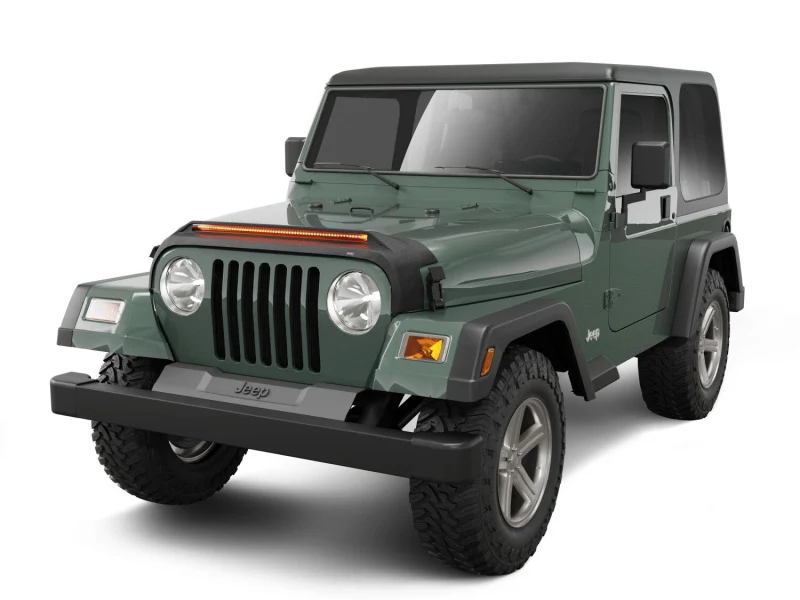Husky Liners 97-06 Jeep Wrangler TJ Aeroskin Lightshield PRO - Image 6