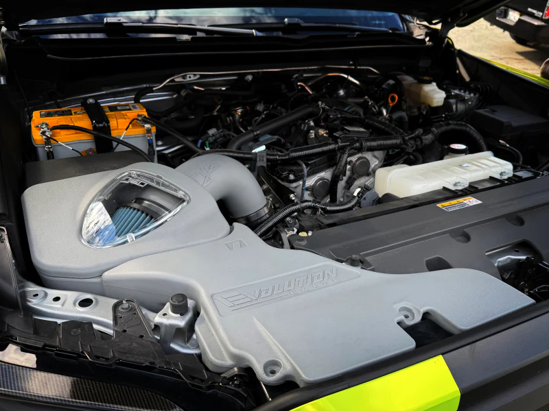 Injen 24-25 Toyota Tacoma L4 2.4L Turbo Evolution Elite Intake - Cement Gray - Image 2